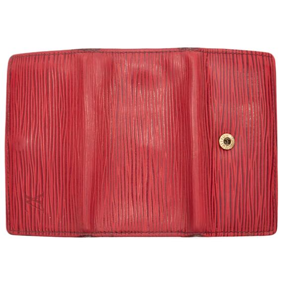 Authentic Louis Vuitton Red Epi Leather Multicles 4 Key Holder 1994 Spain - Picture 8 of 16